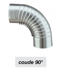 Coude Polyfeu 90° matériel fioul ø200 mm