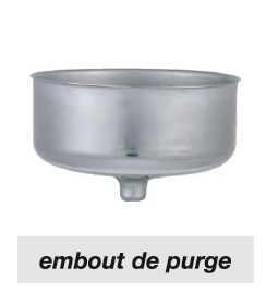 Embout de purge Polyfeu matériel fioul ø200 mm