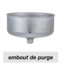 EMBOUT DE PURGE POLYFEU DIAM.153